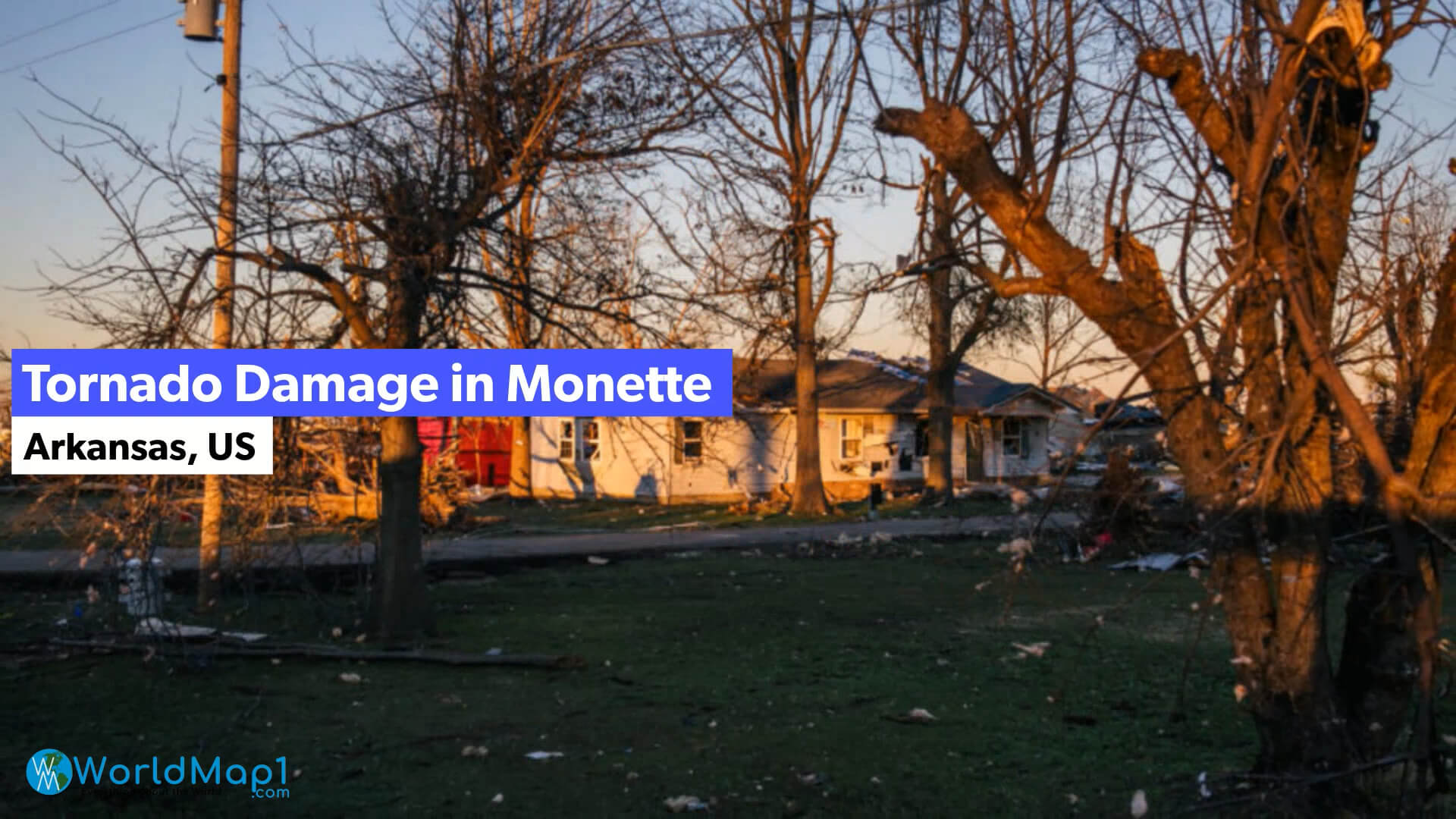 Tornado Damage in Monette AR